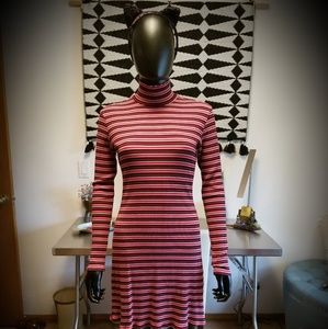 REFORMATION TURTLENECK MINI DRESS